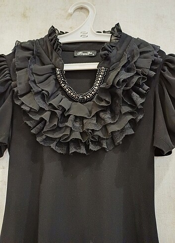 Siyah elbise - Görsel 3