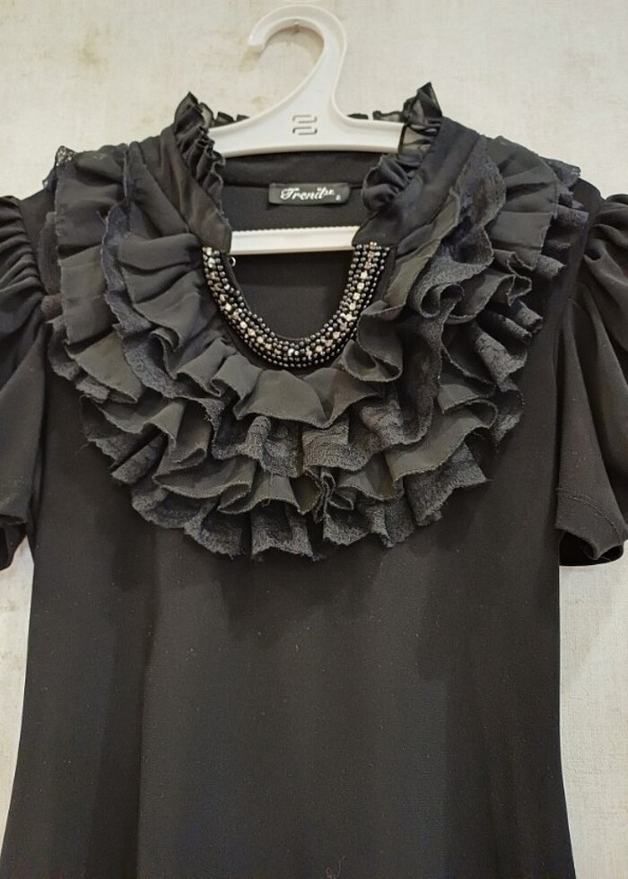 Siyah elbise - Görsel 3