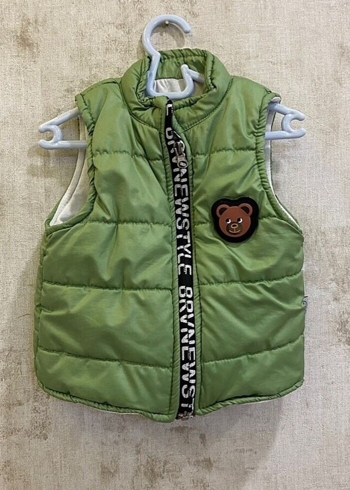 Erkek bebek yelek - Görsel 2