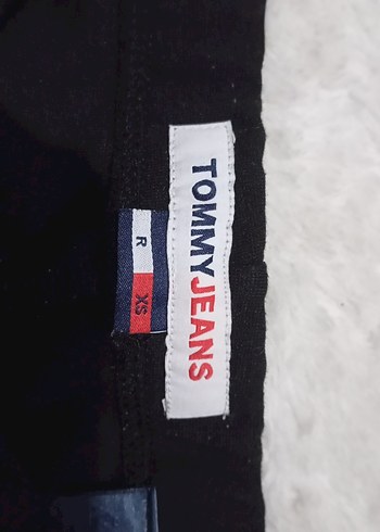 xs Beden Tommy Jeans Siyah kadın bisiklet Şort