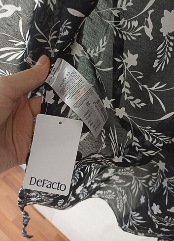 universal Beden siyah Renk DeFacto Pareo 