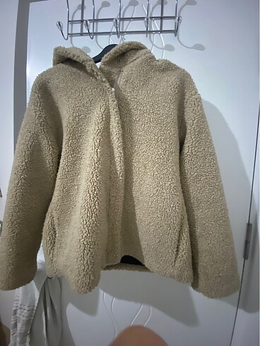 Zara peluş mont