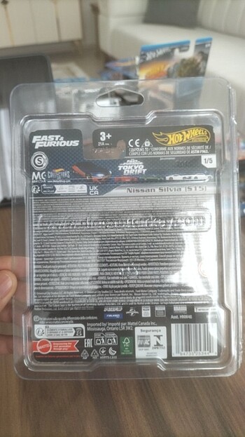 Hotwheels Premium Fast Furious NİSSAN SİLVİA S15