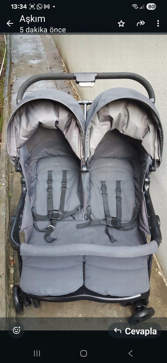 JOİE İKİZ BEBEK ARABASI ORJİNAL - Görsel 2