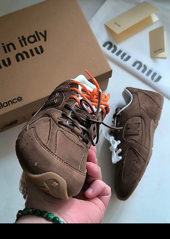 diğer Beden Kahverengi Lance Spor Ayakkabı New Balance miu miu