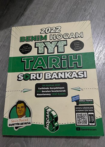 2022 Benim Hocam TYT Tarih Soru Bankası