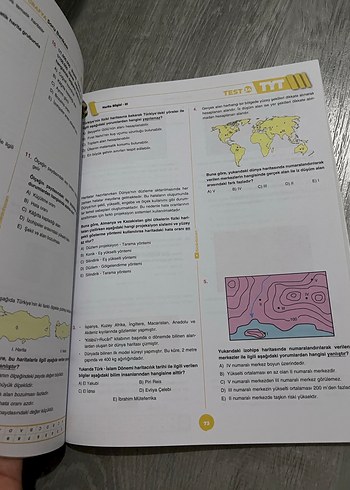 2022 Benim Hocam TYT Coğrafya Soru Bankası - Görsel 2