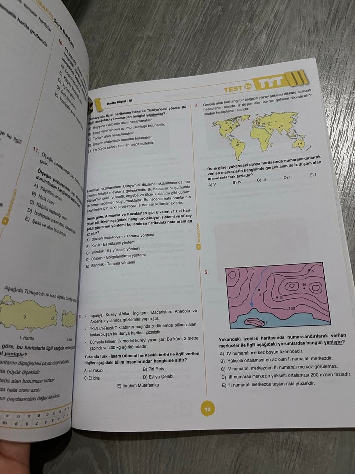 2022 Benim Hocam TYT Coğrafya Soru Bankası - Görsel 2