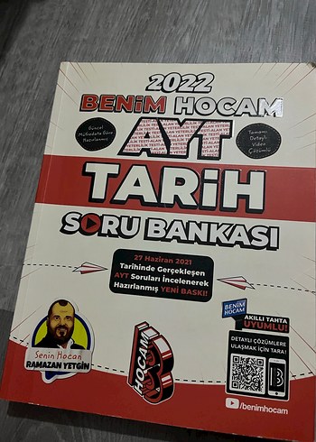 2022 Benim Hocam AYT Tarih Soru Bankası