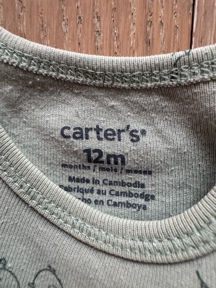 Carters 12m Kısa Kollu Body - Görsel 2