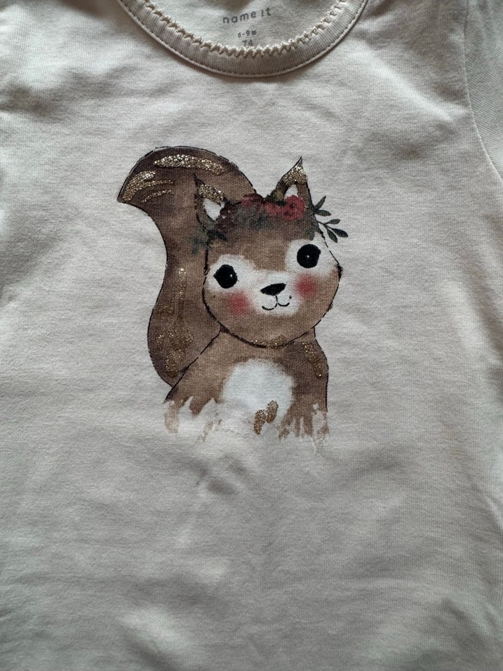 6-9 aylık Çıtçıtlı Body - Görsel 2