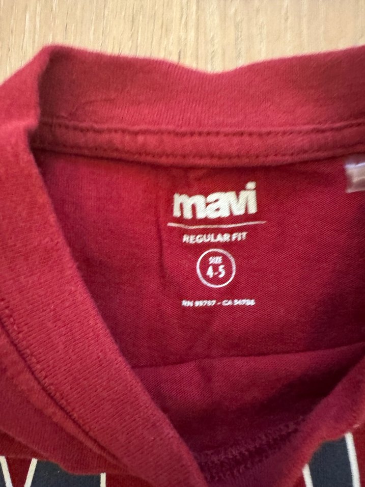 Bordo Kısa Kollu Baskılı Erkek Tişört - Görsel 2