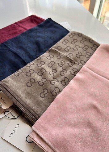  Beden çeşitli Renk GUCCİ YÜN PAMUK ŞAL