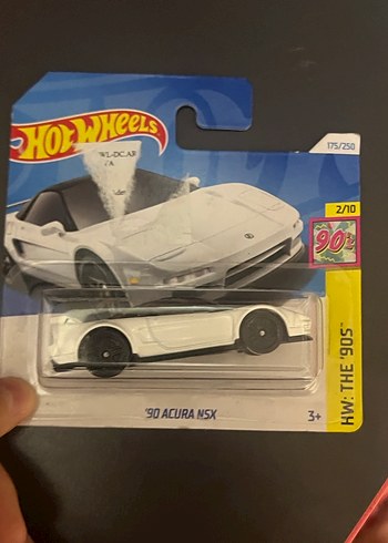 Hot Wheels Beyaz '90 Acura NSX Oyuncak Araba