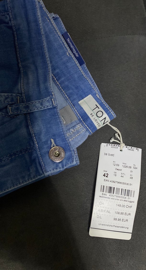 Mavi Kadın Denim Normal Boy Rahat Kesim Jean - Görsel 2