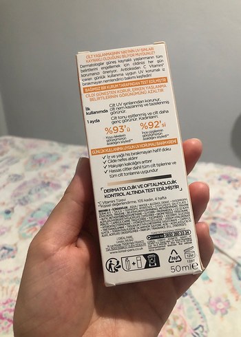  Beden L'Oréal Revitalift Clinical SPF 50+ Güneş Koruyucu Krem