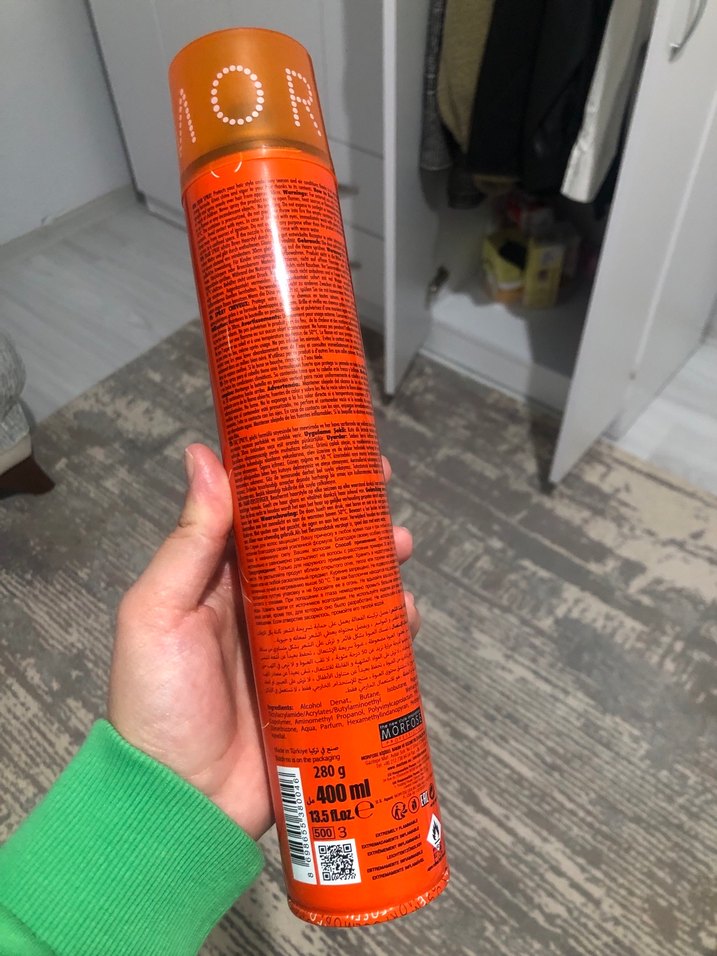 Morfose Ultra Strong Saç Spreyi - Görsel 2