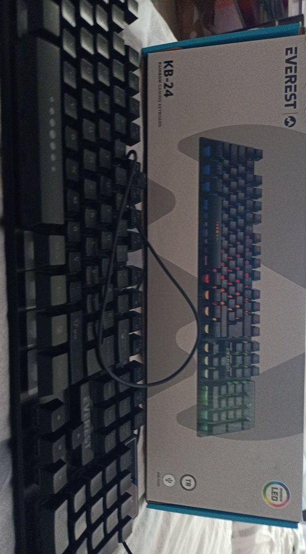 Everest Çok Renkli RGB  Klavye - Görsel 2