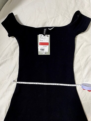 32 Beden H&M Düz Siyah Elbise
