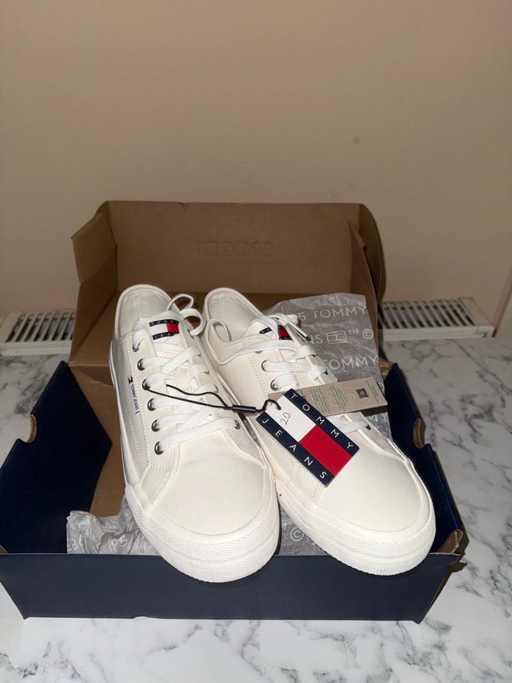 Beyaz erkek sneaker - Görsel 2