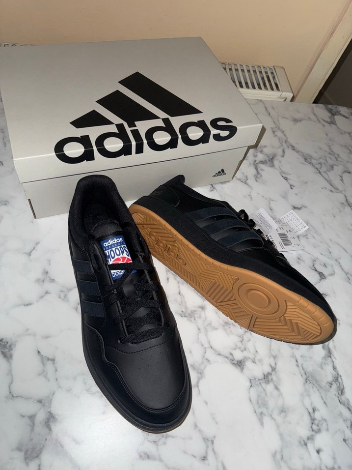 Adidas Siyah Erkek Spor Ayakkabısı Velcro - Görsel 2