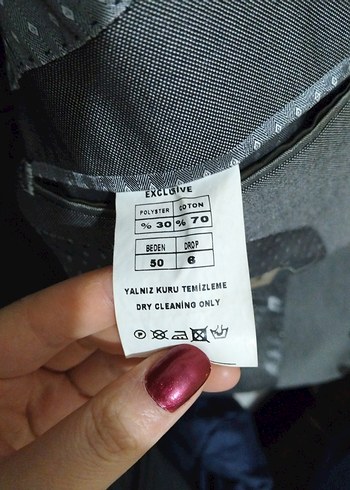 Gri Erkek Takım Elbise - Görsel 3