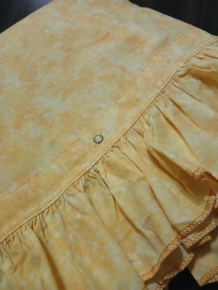 Sarı Batik Desenli Yorgan Kılıfı Çift Kişilik - Görsel 3