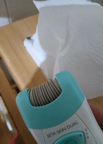 Pastel Mavi Beyaz Epilatör - Görsel 2