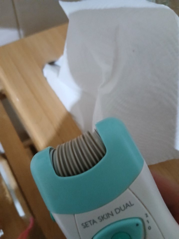 Pastel Mavi Beyaz Epilatör - Görsel 2