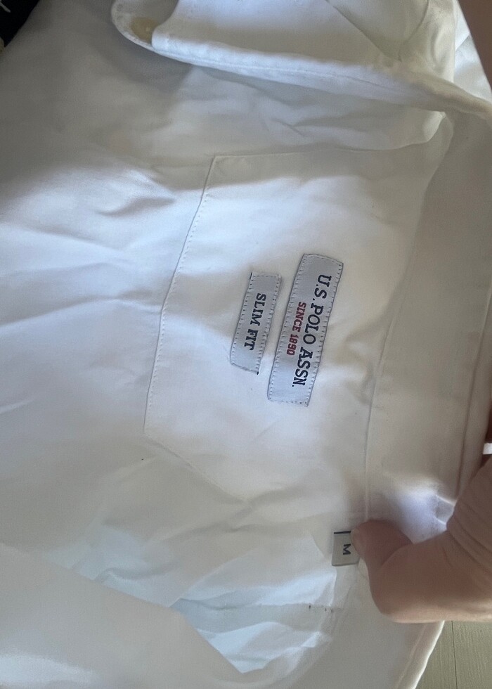 Us Polo erkek gömlek - Görsel 3