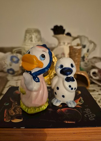  Beden Renk ördek tuzluk seti