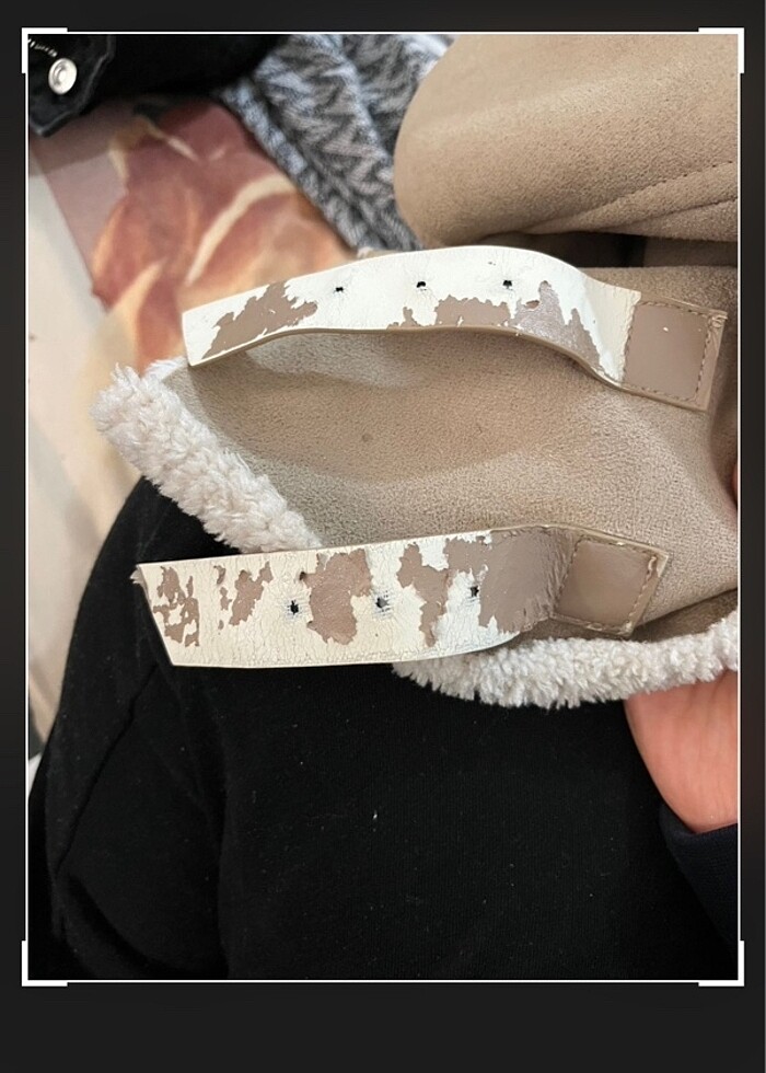 Bershka kürklü mont - Görsel 5