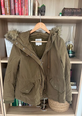 Kadın Kürk Detaylı mont - Görsel 2