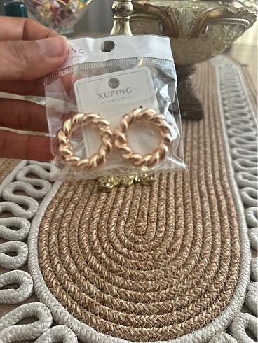 So Chic Çelik küpe