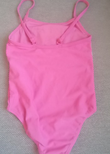 Diğer Kız Çocuk Pembe Flamingo Desenli Mayo