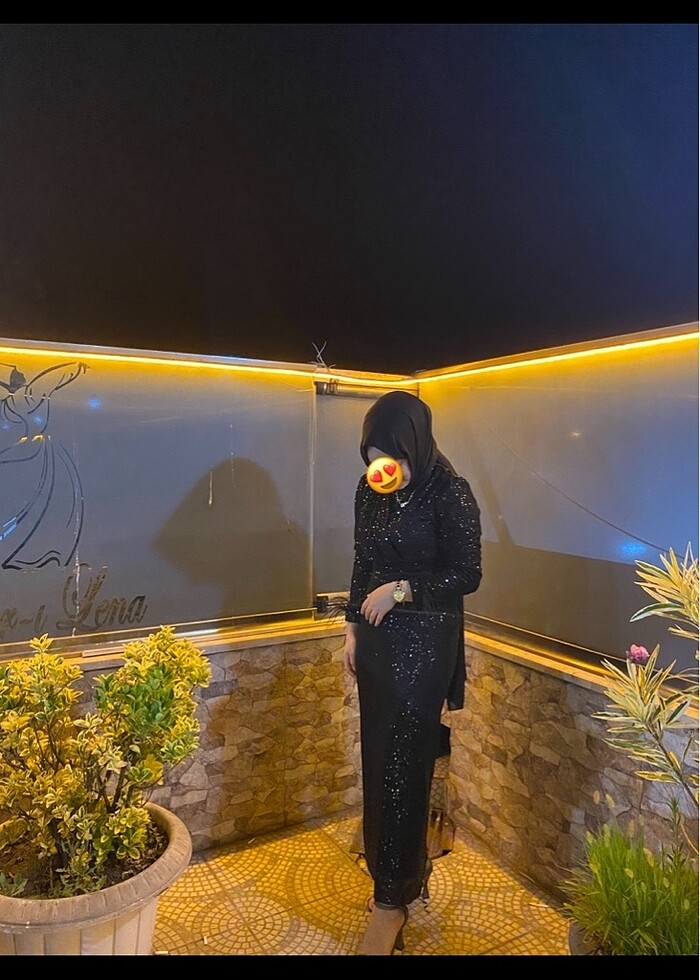 Siyah abiye - Görsel 2