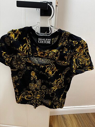 Versace Crop Tshirt 0 Orjinal