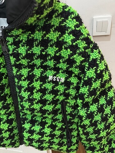s Beden yeşil Renk MSGM Milano Marka Ceket 0 Orjinal