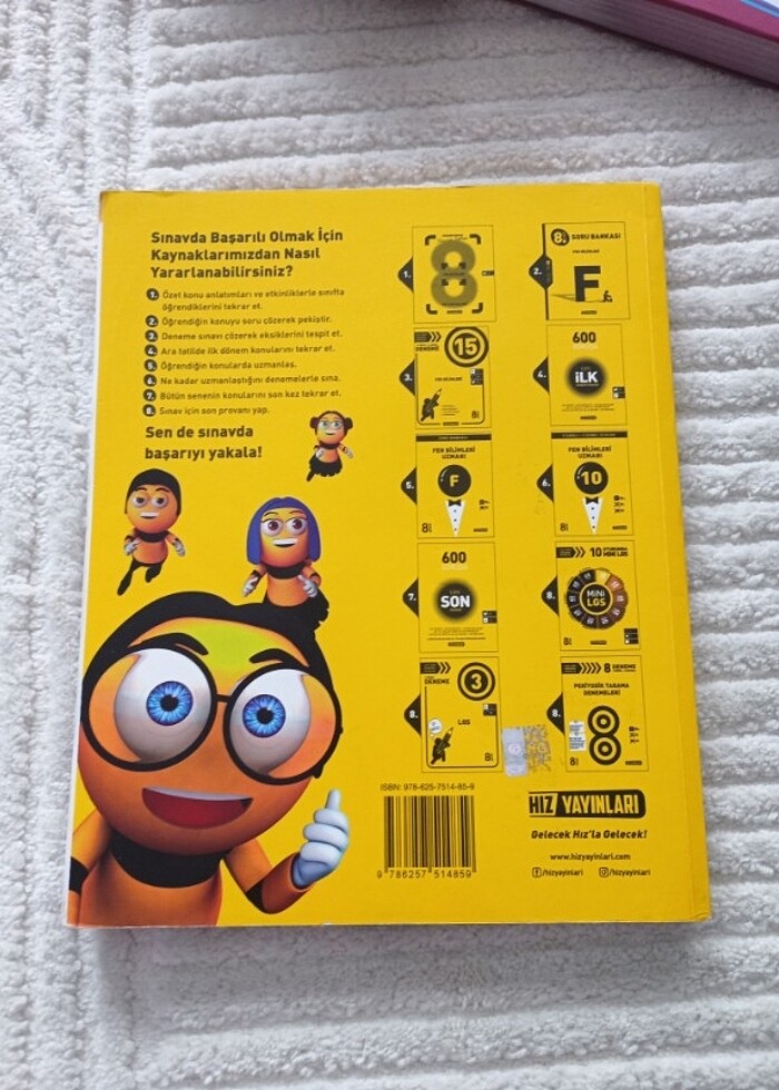 8.sinif fen bilimleri test kitabı  - Görsel 4