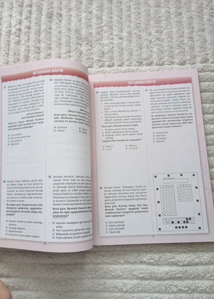 8.sinif inkılap test kitabı  - Görsel 4