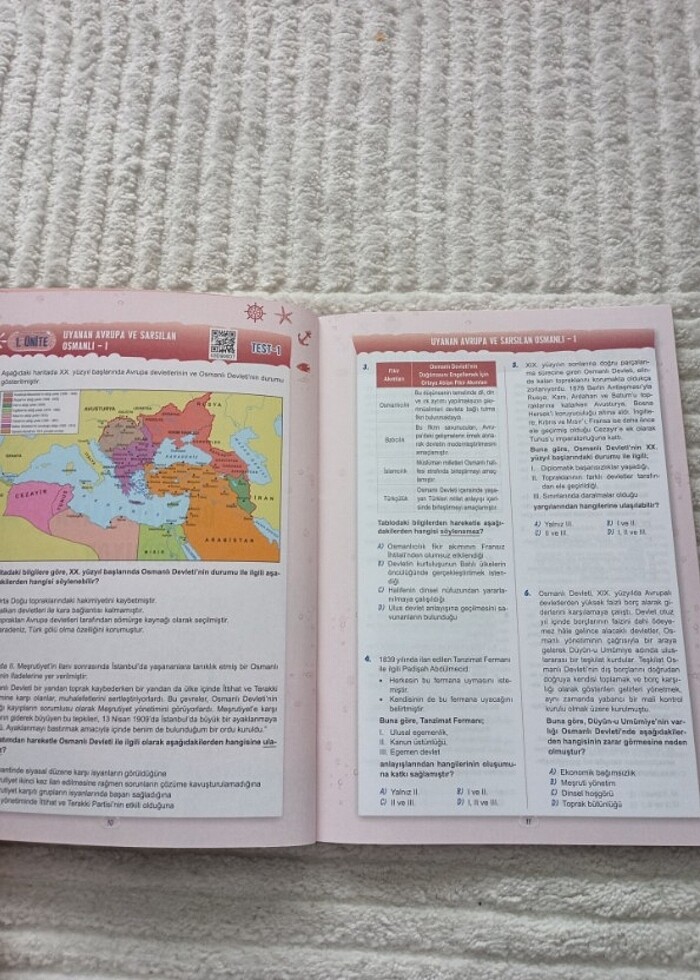 8.sinif inkılap test kitabı  - Görsel 5