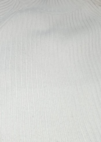 Gri Boğazlı Uzun Kollu Kadın Kazak ve etek - Görsel 3