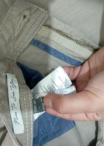 Ramsey marka. Bej Regular Fit  Erkek Pantolon - Görsel 4