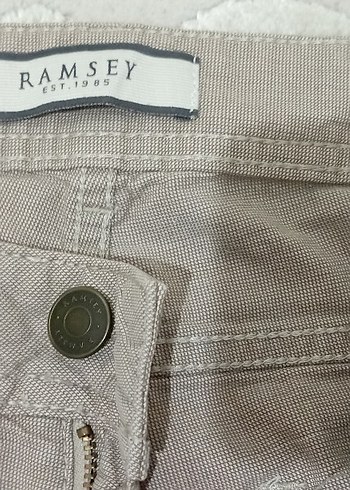 Ramsey marka. Bej Regular Fit  Erkek Pantolon - Görsel 3