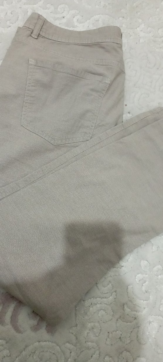 Ramsey marka. Bej Regular Fit  Erkek Pantolon - Görsel 5