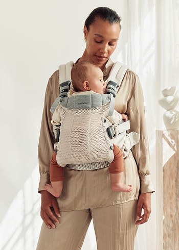 Sıfır kapalı kutu Babybjörn Harmony 3D Mesh kanguru - Görsel 4