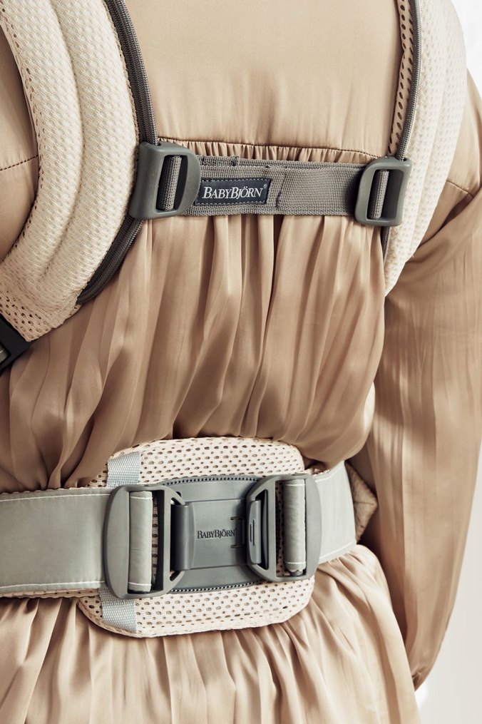 Sıfır kapalı kutu Babybjörn Harmony 3D Mesh kanguru - Görsel 5