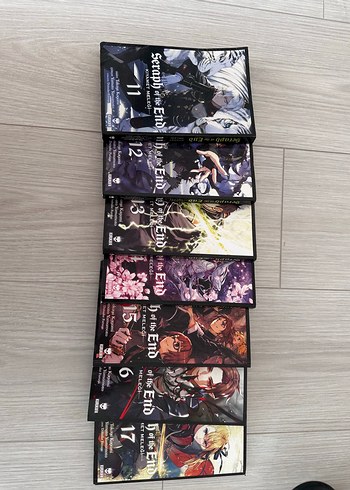 Seraph of the End 11-12-13-14-15-16-17.cilt