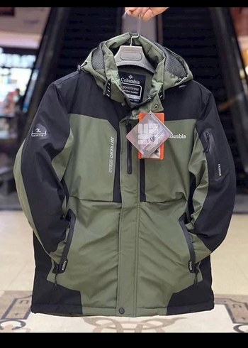 Kamuflaj Desenli Kapüşonlu Erkek Ceket - Görsel 5