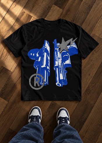 LC Waikiki Sokak Stili Glock Tshirt
